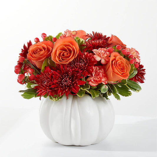 Autumn Air Pumpkin Bouquet –  Flowers By Louise, Wasilla AK