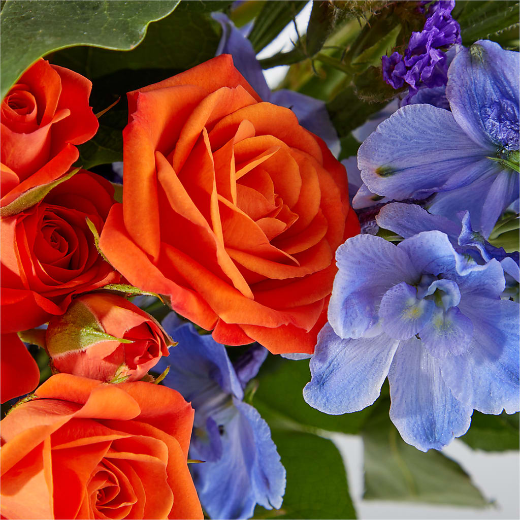 Radiant Citrus Bouquet –  Flowers By Louise, Wasilla AK