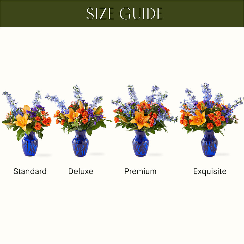 Radiant Citrus Bouquet –  Flowers By Louise, Wasilla AK
