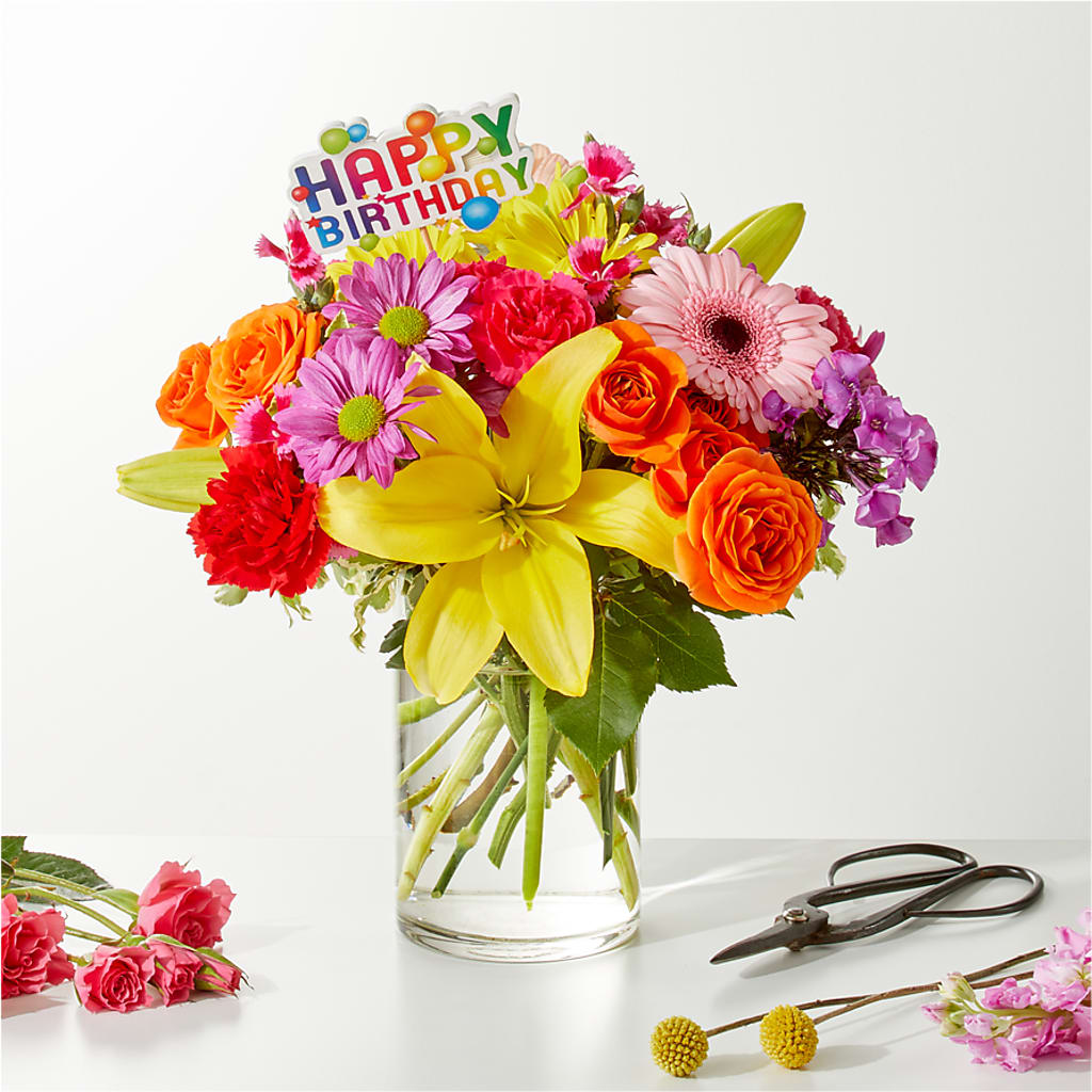 Cue the Confetti - A Florist Original –  Flowers By Louise, Wasilla AK