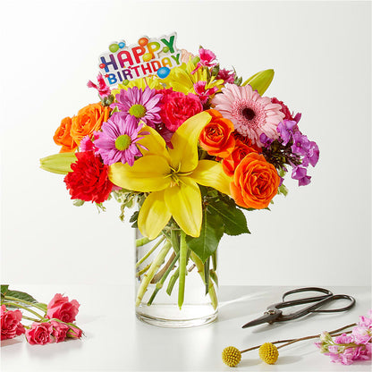 Cue the Confetti - A Florist Original –  Flowers By Louise, Wasilla AK