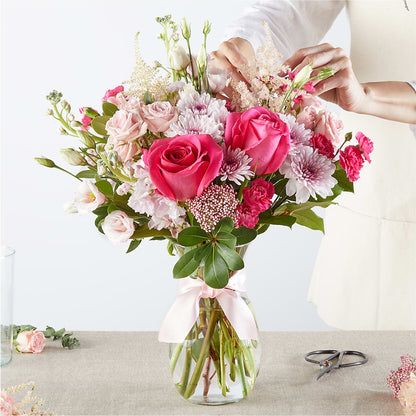 Pink Ribbon - A Florist Original –  Flowers By Louise, Wasilla AK