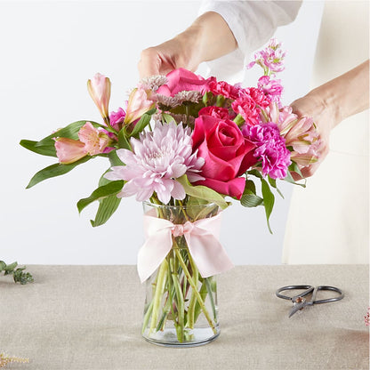 Pink Ribbon - A Florist Original –  Flowers By Louise, Wasilla AK