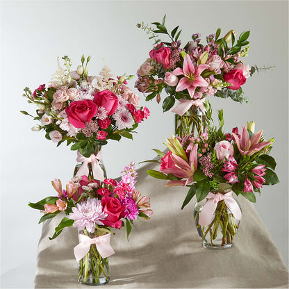 Pink Ribbon - A Florist Original –  Flowers By Louise, Wasilla AK