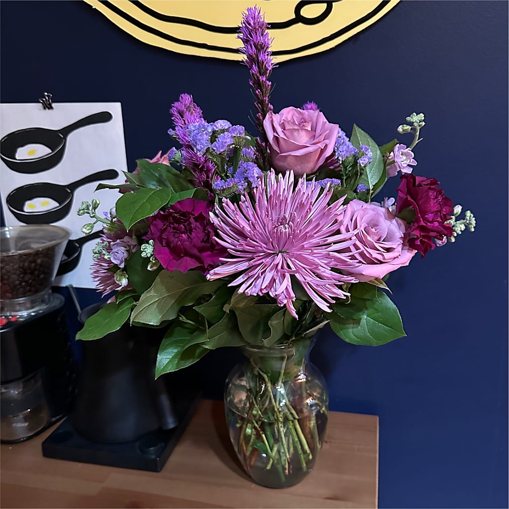 Ultraviolet Bouquet –  Flowers By Louise, Wasilla AK