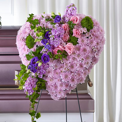 Treasured Love Standing Heart –  Flowers By Louise, Wasilla AK