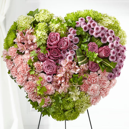 Heartwarming Standing Heart –  Flowers By Louise, Wasilla AK