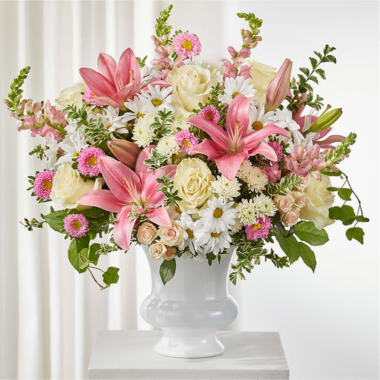 Empathetic Blooms Urn Arrangement –  Flowers By Louise, Wasilla AK