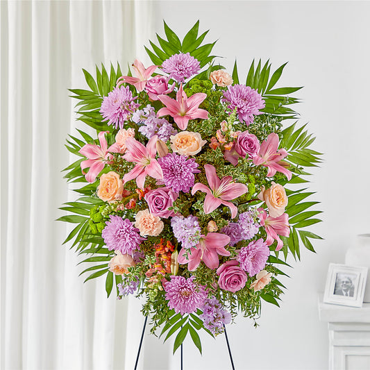 Love & Light Standing Spray –  Flowers By Louise, Wasilla AK
