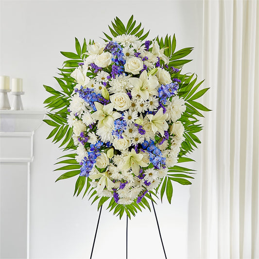 At Rest Standing Spray –  Flowers By Louise, Wasilla AK
