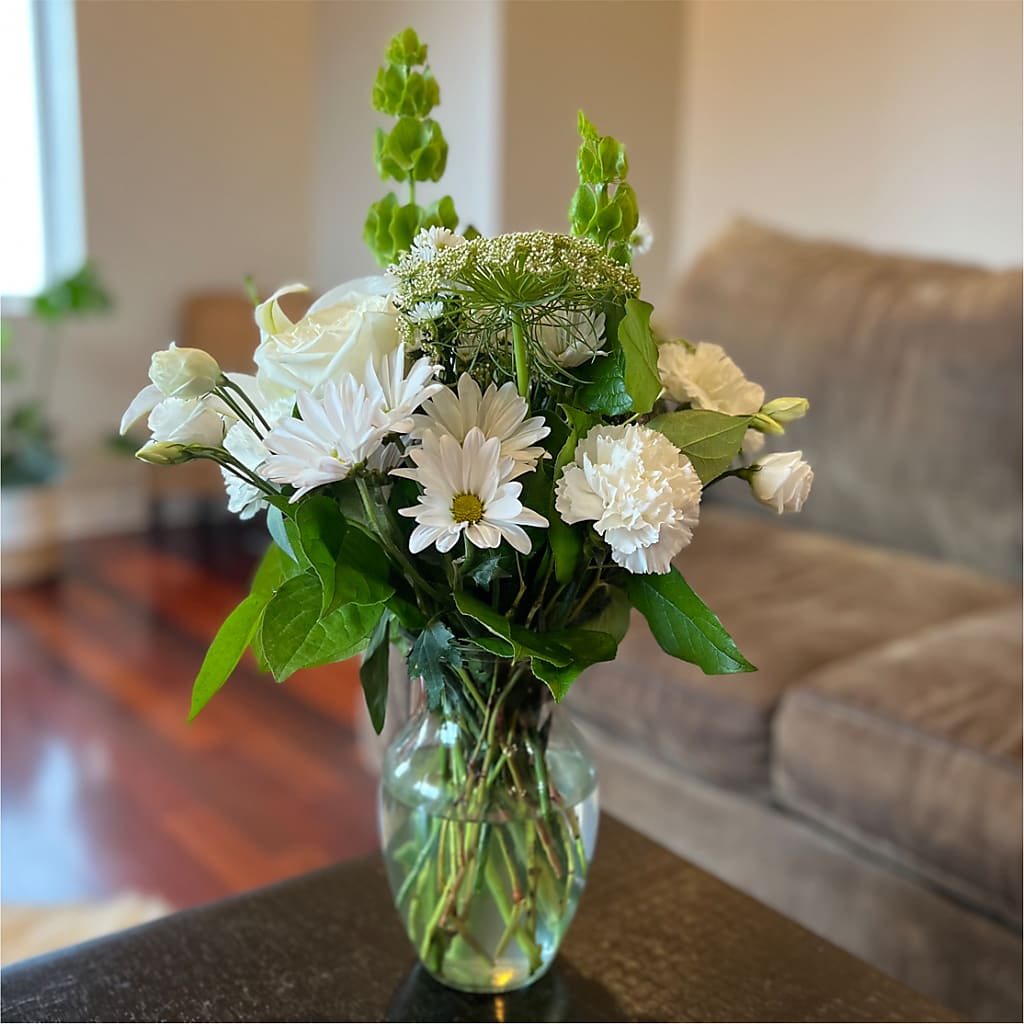 Classic Ivory – A Florist Original –  Flowers By Louise, Wasilla AK