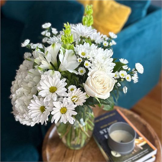 Classic Ivory – A Florist Original –  Flowers By Louise, Wasilla AK
