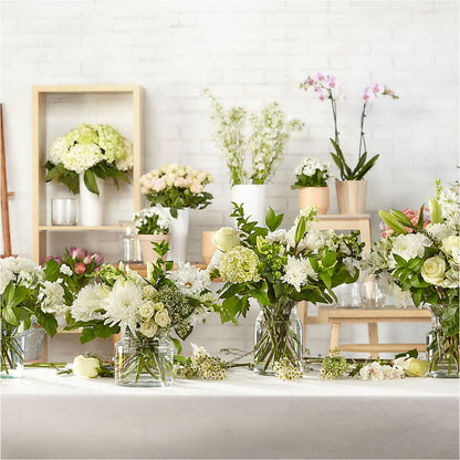 Classic Ivory – A Florist Original –  Flowers By Louise, Wasilla AK