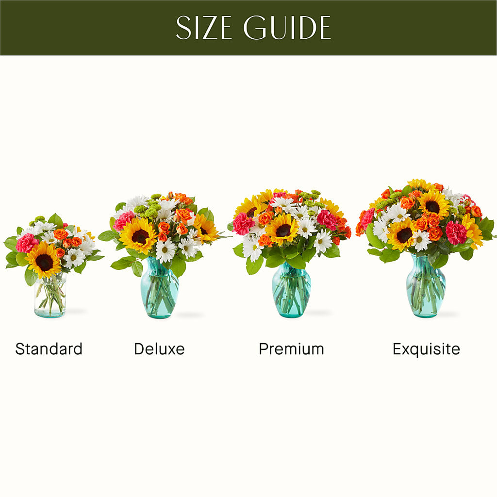 Sun-drenched Blooms Bouquet –  Flowers By Louise, Wasilla AK