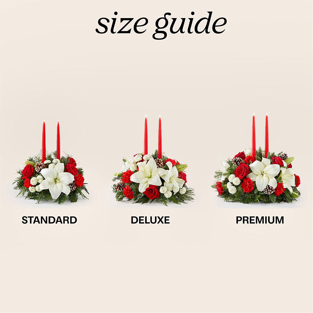 Seasonal Festivities Centerpiece –  Flowers By Louise, Wasilla AK