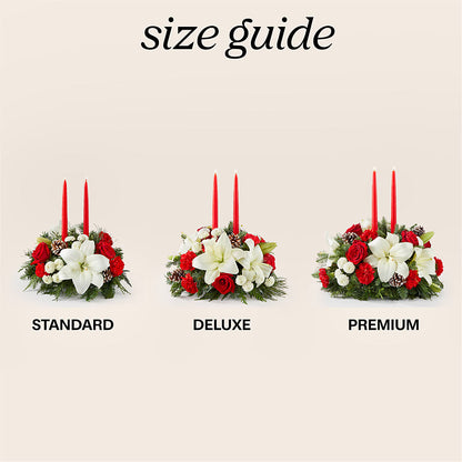 Seasonal Festivities Centerpiece –  Flowers By Louise, Wasilla AK