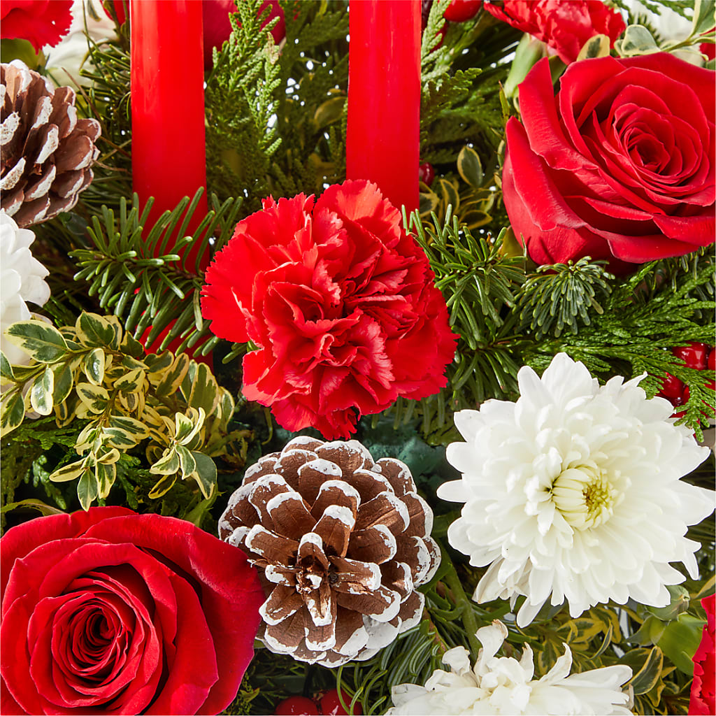 Holiday Soiree Centerpiece –  Flowers By Louise, Wasilla AK