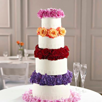 Infinite Love Cake Décor –  Flowers By Louise, Wasilla AK