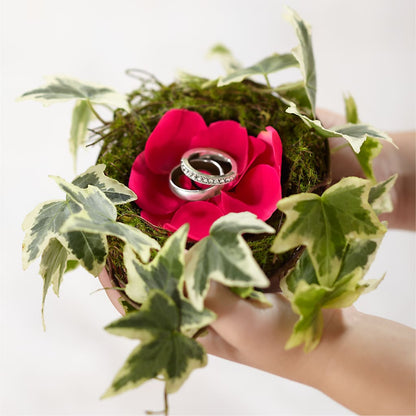 Lila Rose Ring Nest –  Flowers By Louise, Wasilla AK