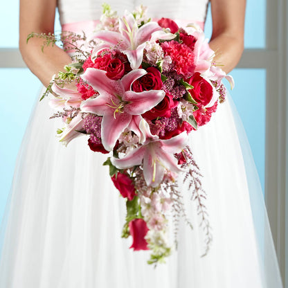 Lily & Rose Bouquet –  Flowers By Louise, Wasilla AK