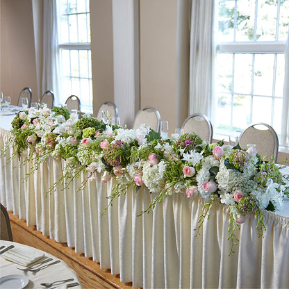 State of Joy Head Table Arrangement –  Flowers By Louise, Wasilla AK