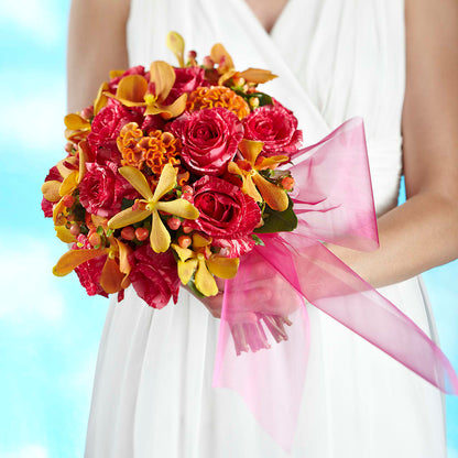 Brilliant Shades of Love Bouquet –  Flowers By Louise, Wasilla AK