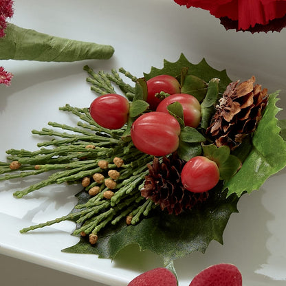 Red Berry Boutonniere –  Flowers By Louise, Wasilla AK