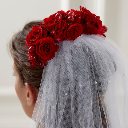 Heart's Happiness Hair Decor –  Flowers By Louise, Wasilla AK