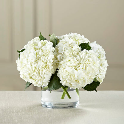 White Hydrangea Bouquet –  Flowers By Louise, Wasilla AK